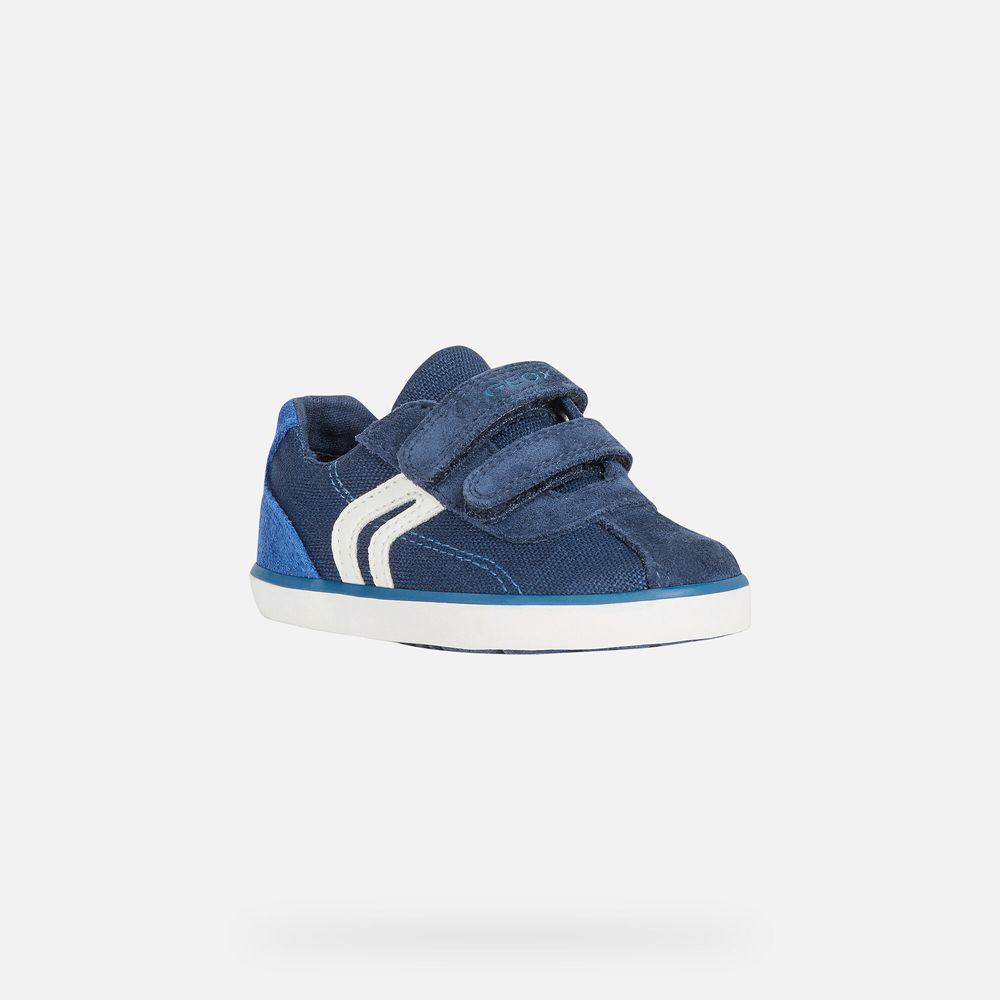 Tenis Geox Bebe Azul Marinho - Baby Kilwi Boy - THJUW7845